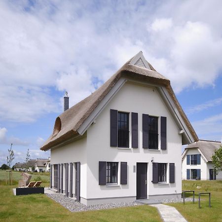 Reetland Am Meer - Luxusplus Reetdachvilla Mit 4 Schlafzimmern, Aussensauna, Loungebereich Und Kamin G07 Dranske Exterior foto